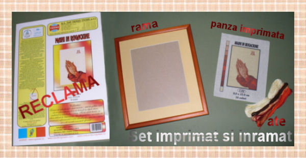 Goblen imprimat si inramat 