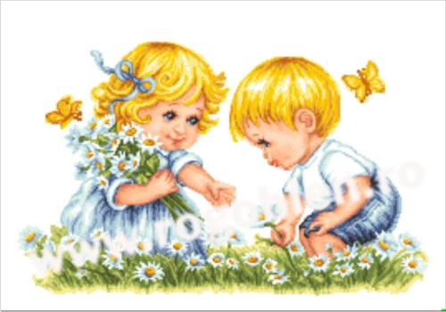 Gyerekek és lepkék