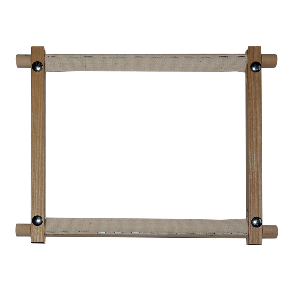 Gherghef de lemn cu prindere panza