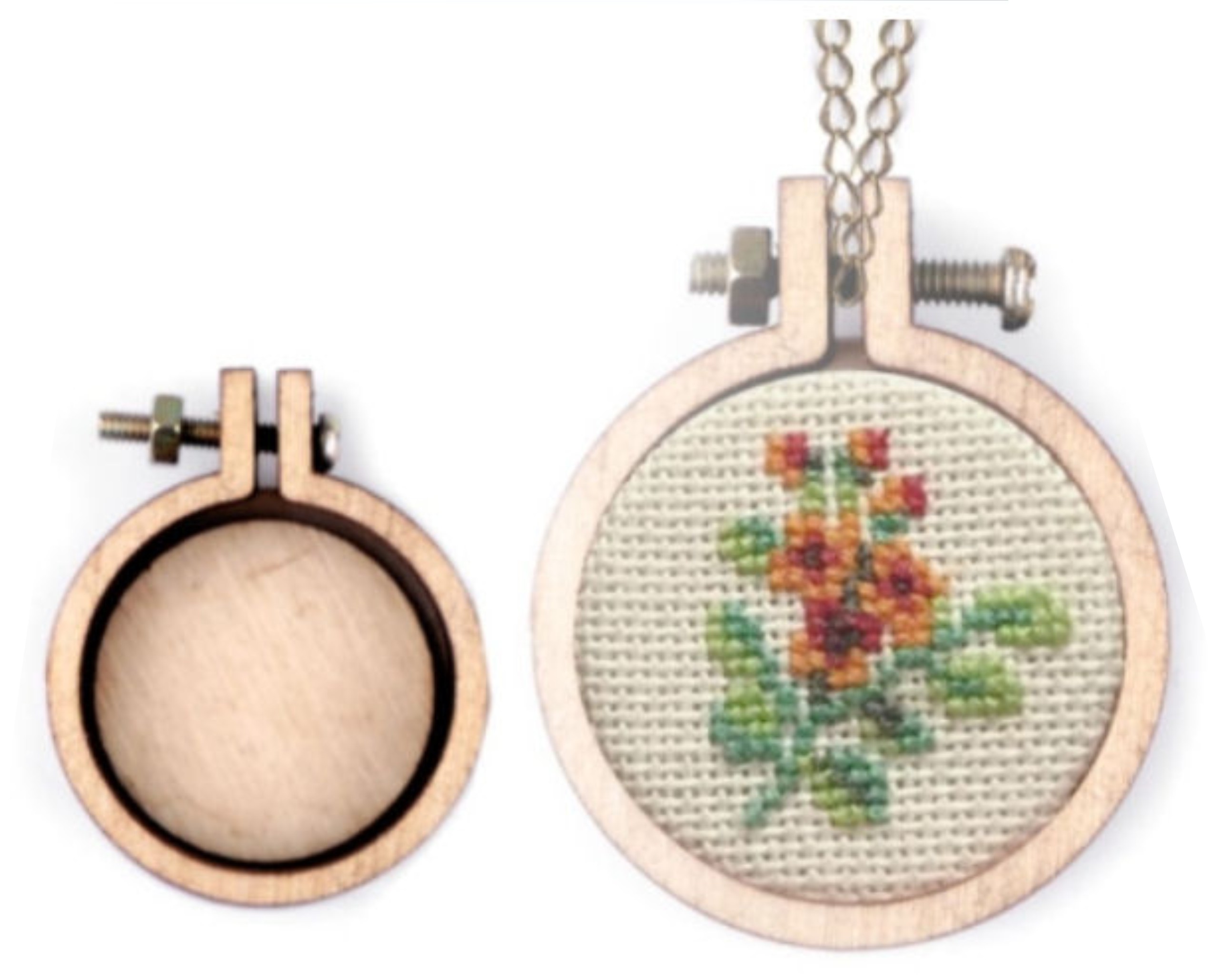 Rama pandant gherghef 2,5 cm 