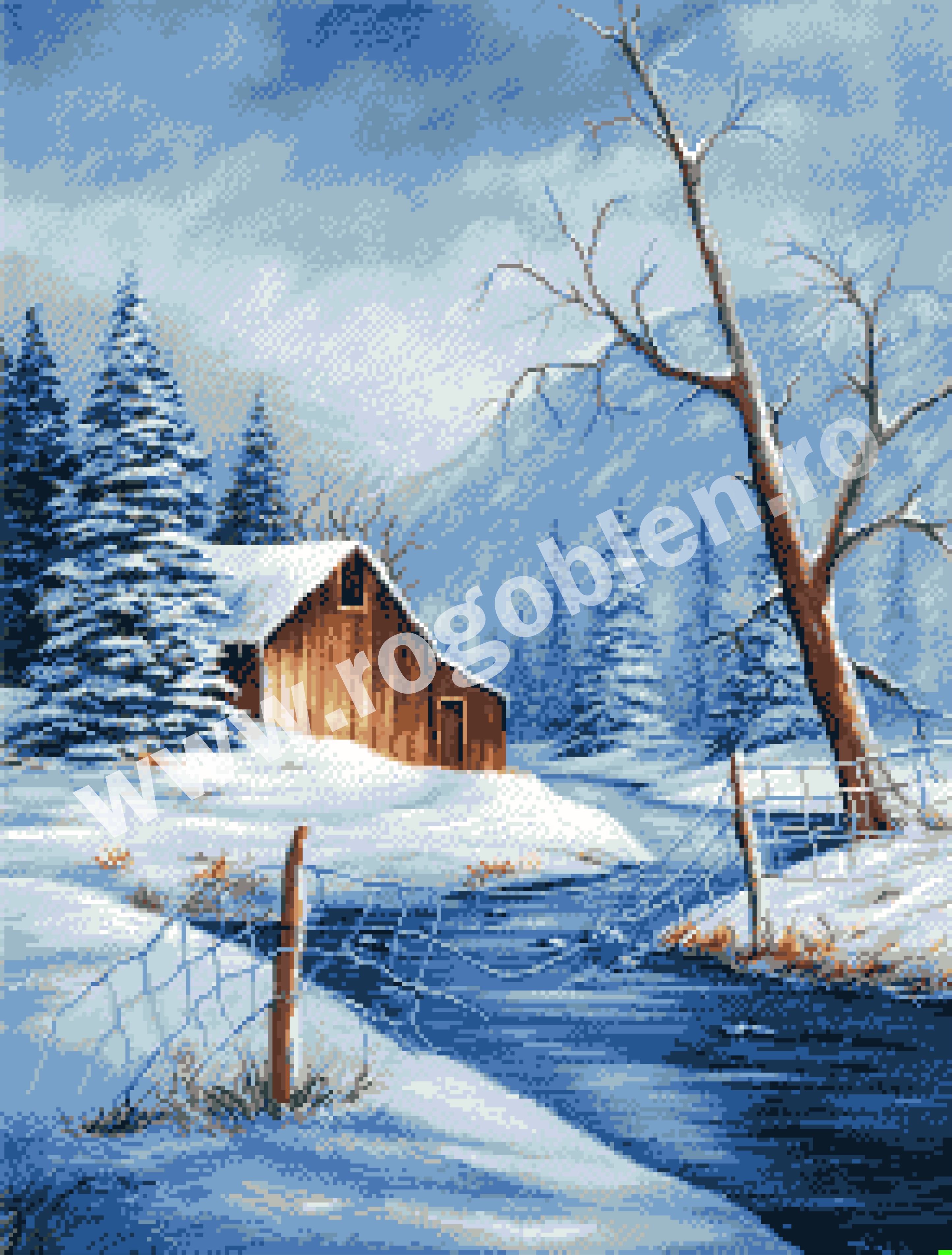 Зимний (сапфир)