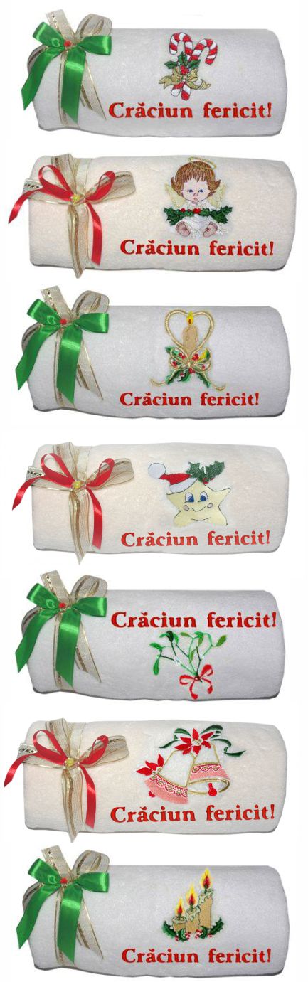 Prosop Craciun Fericit  70 x 140 cm