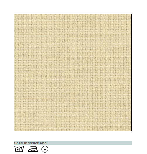 Aida canvas champagne