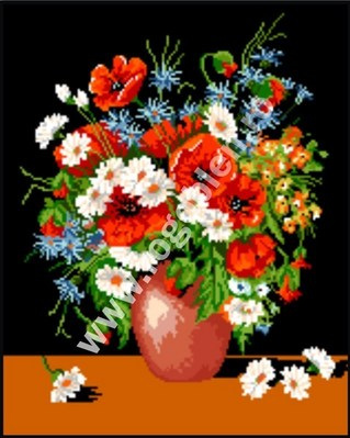 Vaza cu flori de camp