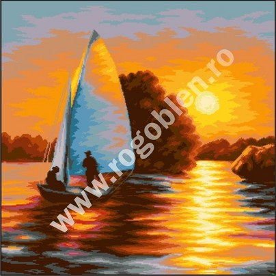 Vela albastra in asfintit