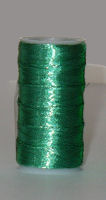 Metallic Nile green thread