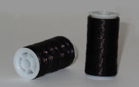 Metallic black thread