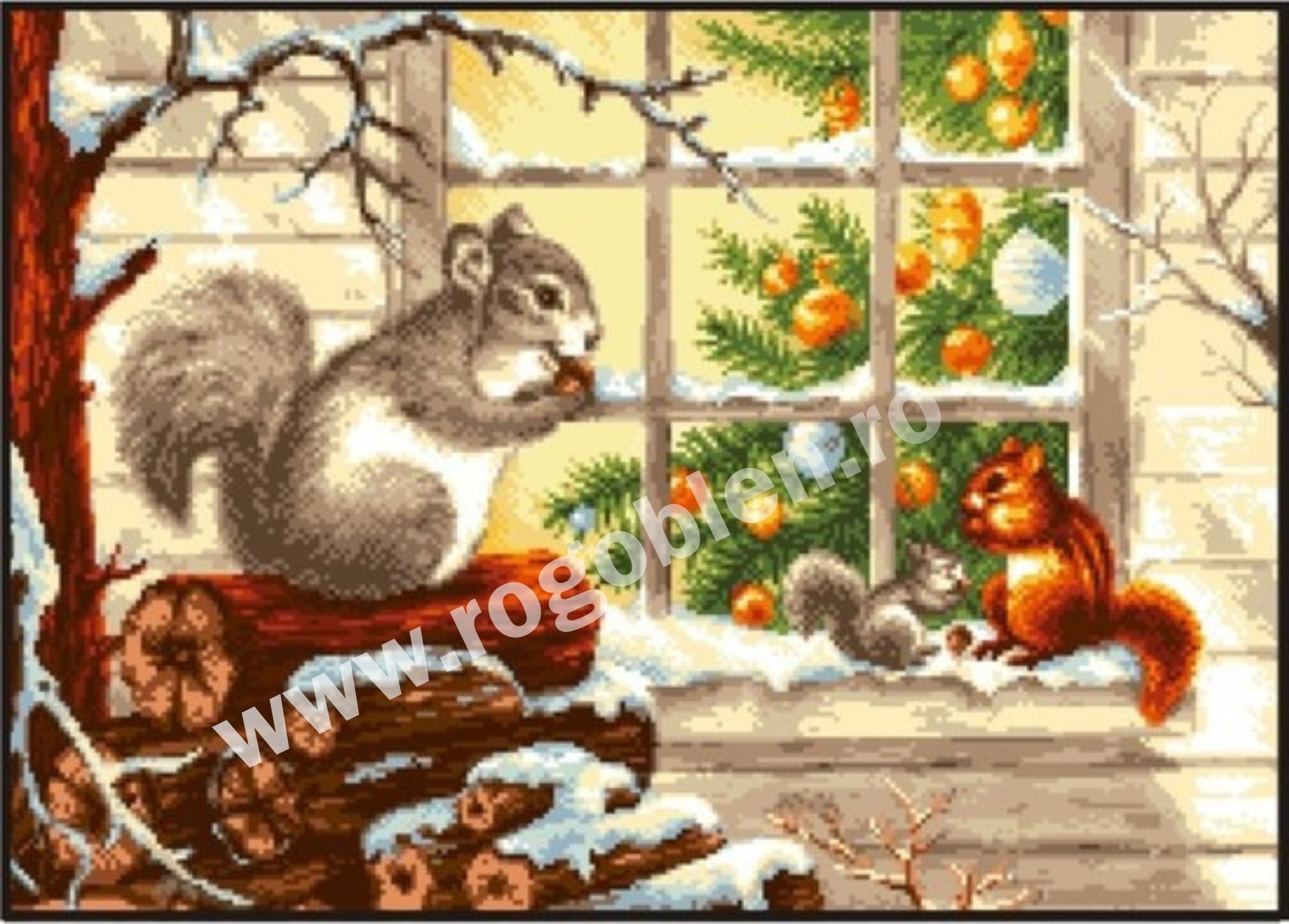 Squirrels Christmas