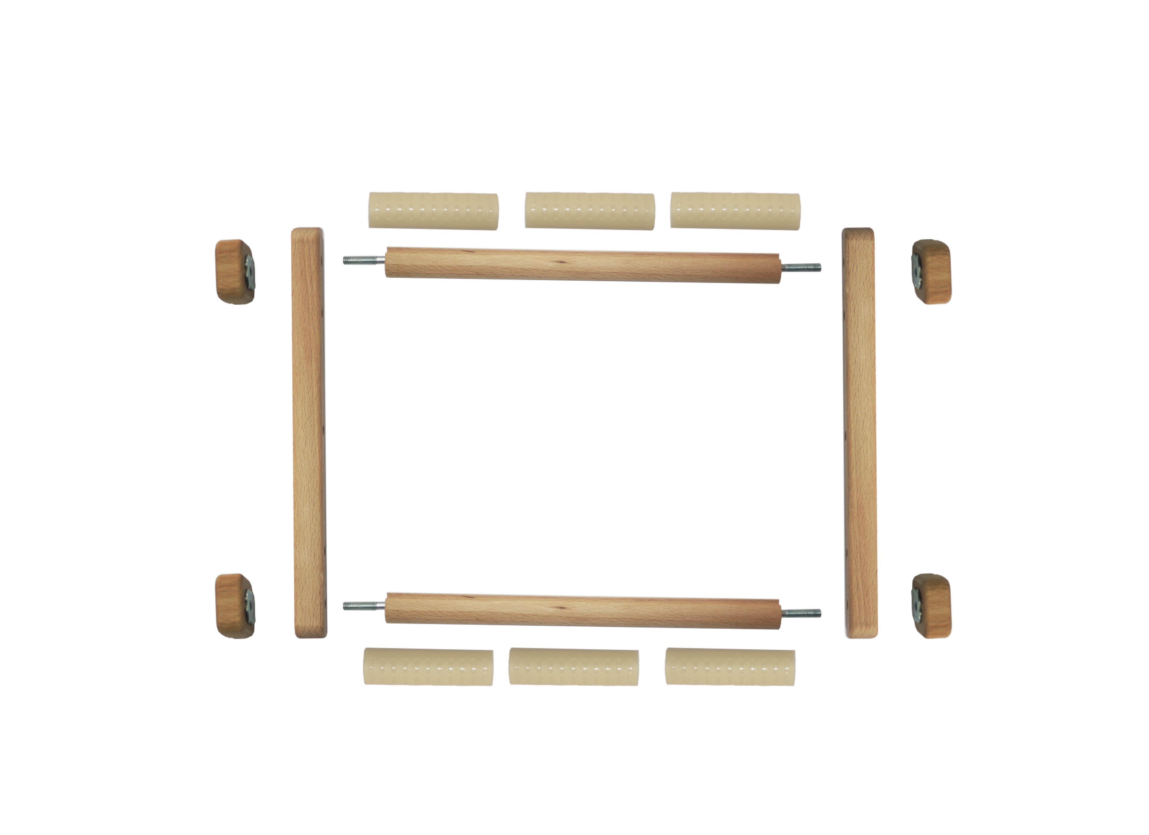 Gherghef cu fixator din plastic