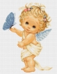 Goblen - Ingeras cu fluture