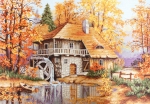 Goblen - Peisaj de toamna