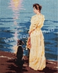 Goblen - Lady and Dog on the Seashore