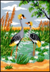Goblen - Crowned Cranes